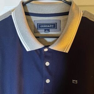 Crown & Ivy color blocked polo